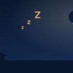 Crescent moon over airport lounge seats at night — CrewVIP